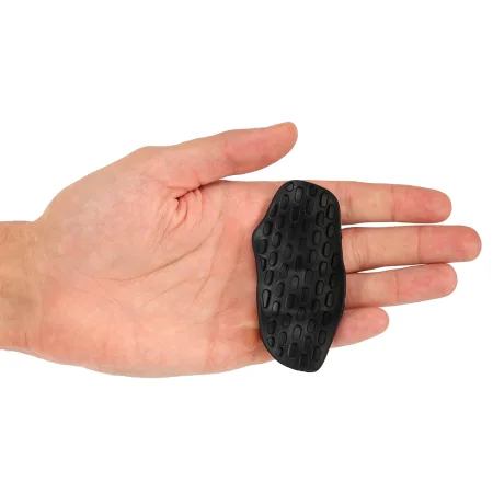 Накладки на долоні грипси Gym Grips силіконові, 2 шт, чорні - 9х5х3,5 см