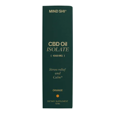 CBD Oil Isolate 1000 мг апельсин - 10 мл