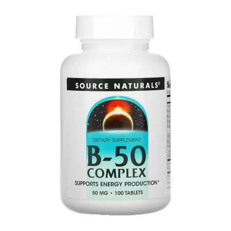 Vitamin B-50 Complex 50 мг - 100 таблеток