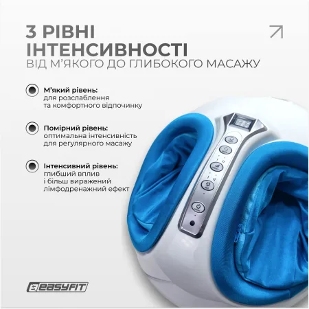 Масажер для ніг EasyFit лімфодренажний