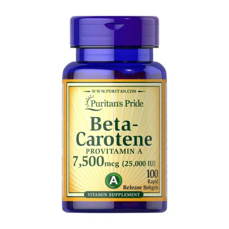 Beta Carotene 7,500 мкг - 100 софтгель