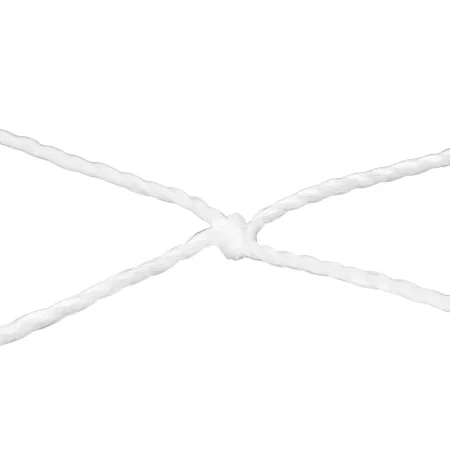 Сітка на ворота футбольні в комплекті з 2 штук 7,32х2,44х1,5м 2 шт білий