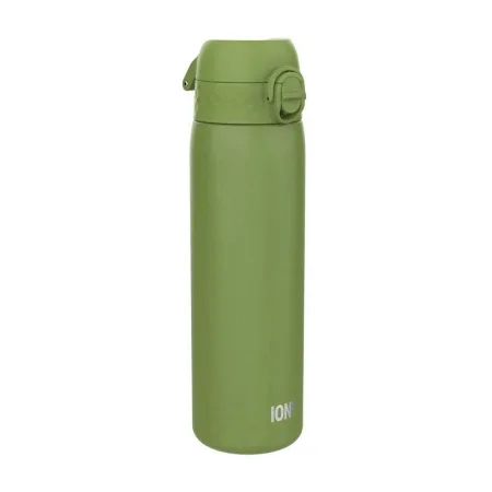 ION8 Stainless Steel Waterbottle - 600 мл khaki зелений