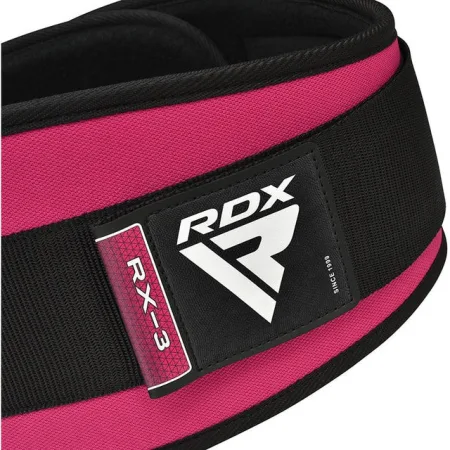 Пояс для важкої атлетики RDX RX3 EVA Curve неопреновий SHARP PINK-S