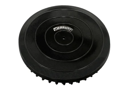 Півсфера масажна кіндербол EasyFit 16 см м'яка чорна