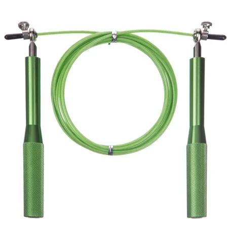 Скакалка швидкісна для кросфіту зі сталевим тросом фіолетовий - 300 см