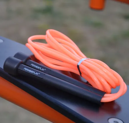 Скакалка PowerPlay 4201 Basic Jump Rope Помаранчева 2,8 m.