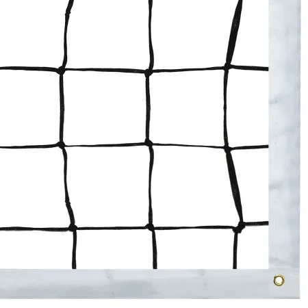 Сітка для волейболу 9,5х1,0м чорний-білий