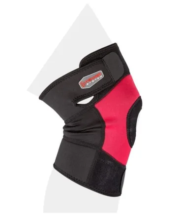 Наколінник Power System PS-6012 Neo Knee Support Black/Red 1 шт. - M