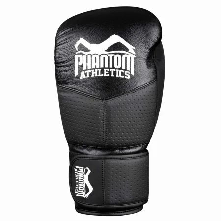 Боксерські рукавиці Phantom RIOT Pro Black 16 унцій (капа в подарунок)