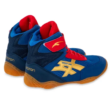 Борцовки Wrestling MARATON W4010-3 синій-червоний - 40