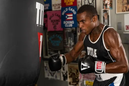 Боксерські рукавиці TITLE Classic Pro Style 3,0 Black/White 14 унцій (капа в комплекті)