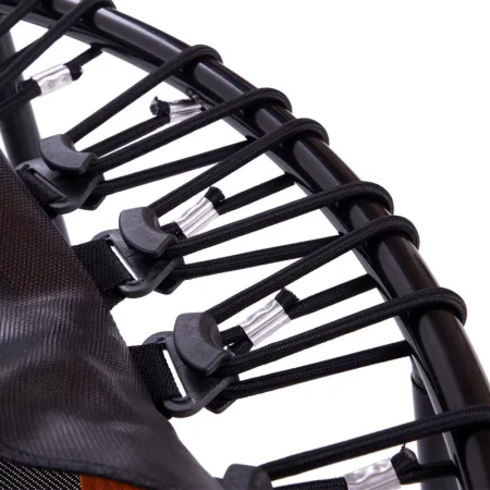 Батут для фитнеса с ручкой Profi Sport 125 см черный MS 3256 черный