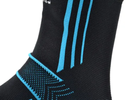 Бандажі на гомілкостоп Power System PS-6022 Ankle Support Evo Black/Blue 2 шт. - XL