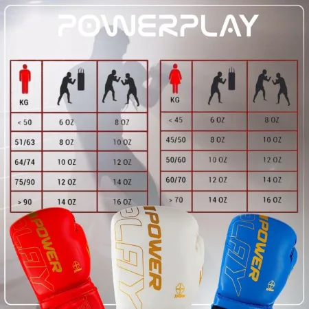 Боксерські рукавиці PowerPlay 3089 Alpha білі 16 унцій