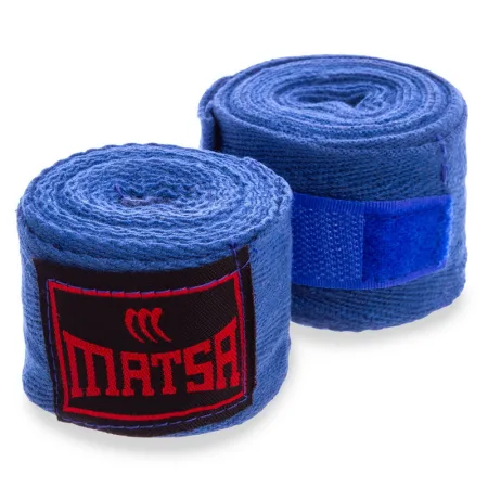 Бінт боксерський Matsa 3м Синій