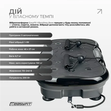 Віброплатформа EasyFit VibroStep Base