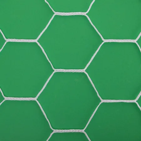 Сетка для футбольных ворот CIMA, комплект из 2 шт, 5,6×2,3×0,95 м, белая