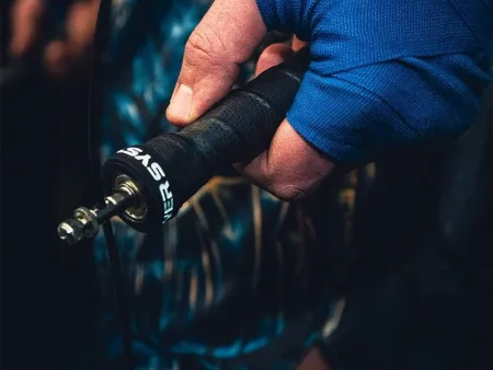 Скакалка швидкісна Power System PS-4079 Hi Spedd Jump Rope чорний 3 m.