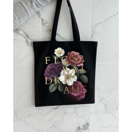 Екошопер Bookopt BK4109 Florar dream чорний