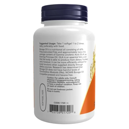 Borage Oil 1000 mg - 120 softgel