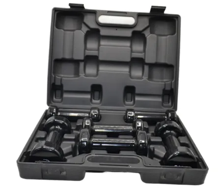 Набір гантелей в кейсі 9 кг. PowerPlay 4121 Fitness Dumbells (2шт.*1 кг. 2шт.*1,5 кг. 2шт.*2 кг.)