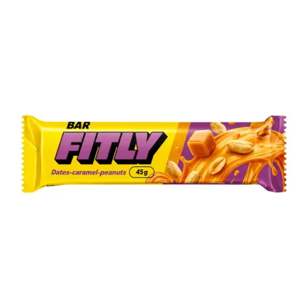 Fitly Bar No Sugar Added 45 г фінік карамель арахіс