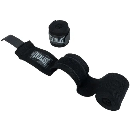 Бинти боксерські Everlast CORE HANDWRAPS 120X2 чорний універсальні 120 дюймів (304,8 см) (оригінал) P00003243
