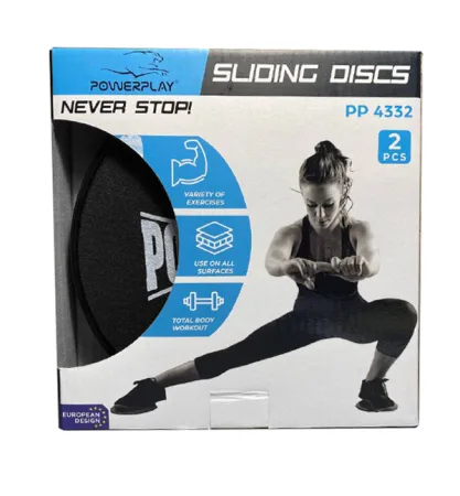 Диски слайдери для ковзання PowerPlay 4332 Sliding Disk Ø18 чорні