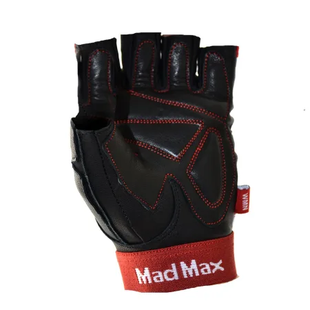 Рукавички для фітнесу MadMax MFG-911 Nine-eleven Zebra B&W zebra M