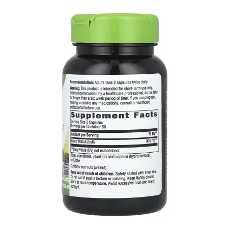 Black Walnut Hulls - 100 капсул