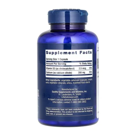 Calcium Citrate with Vitamin D - 200 капсул