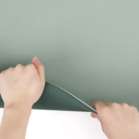 Килимок для фітнесу та йоги Sport TPE+TC 6 мм - зелений