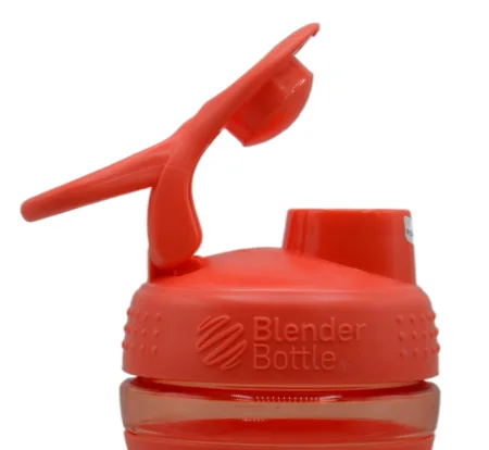 Шейкер спортивний пляшка BlenderBottle SportMixer Flip 820 мл кораловий