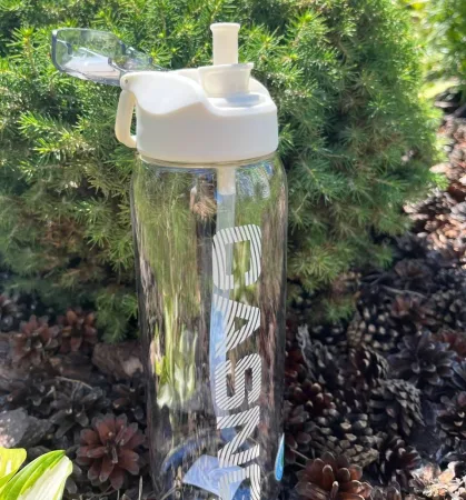 Пляшка для води CASNO 1000 мл KXN-1258 біла