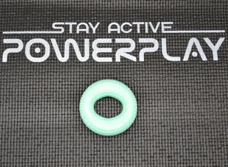 Еспандер кистьовий силіконовий PowerPlay PP-4330 Hand Grip Loops Medium 22,5-27 кг. м'ятний