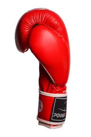 Боксерські рукавиці PowerPlay 3018 Jaguar червоні 12 унцій