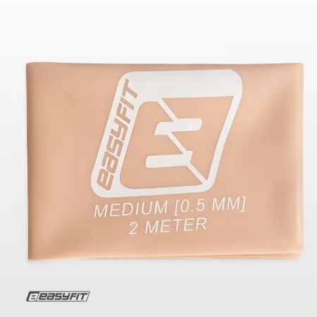 Стрічка для пілатесу EasyFit EPP 0.5 мм персикова