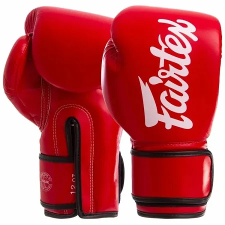 Боксерські рукавиці Fairtex BGV14 Red 10 унцій (бинти в комплекті)