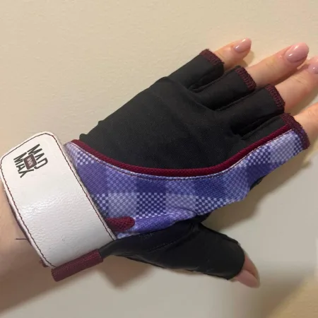 Рукавички для фітнесу MadMax MFG-911 Nine-eleven Black / perpito L