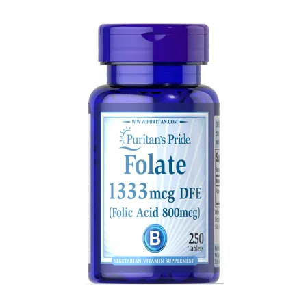 Folate 1333 мкг DFE - 250 таблеток