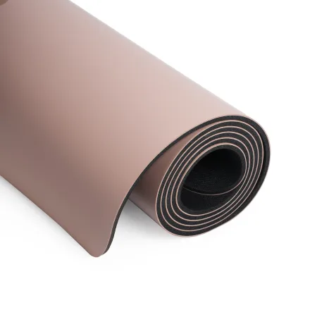 Килимок для йоги каучуковий поліуретан Sport Pro 183 см*68 см*5 мм пудровий
