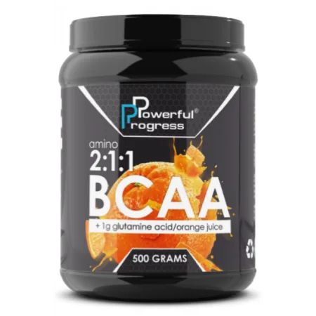 BCAA 2:1:1 + Glutamine - 500 г Апельсин