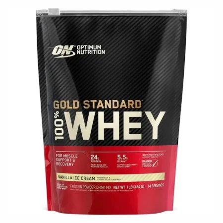 100% Whey Gold 450 г полуниця
