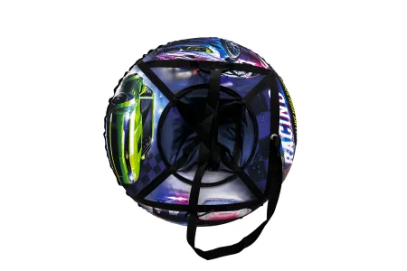 Тюбинг надувные санки ватрушка с камерой "гонки" 120 см