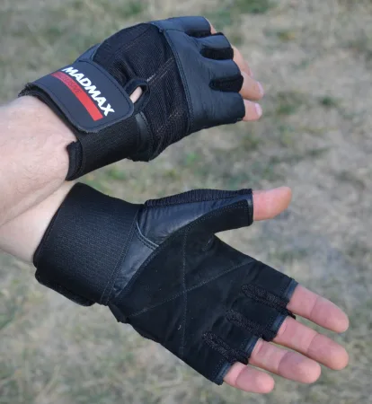 Рукавички для фітнесу MadMax MFG-269 Professional Exclusive Black XXL