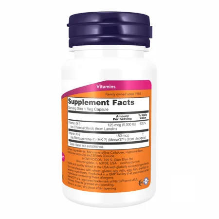 MEGA D-3 & MK-7 - 60 капсул