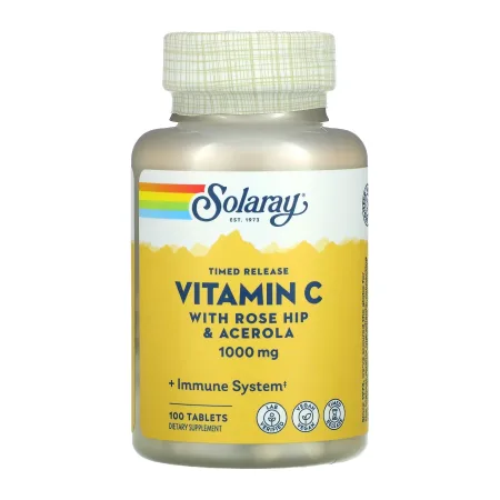 Vitamin C with шипшини & Ace 1000 мг - 100 таблеток