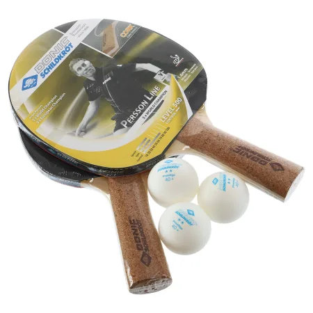Набір ракеток для настільного тенісу Donic Persson 500 cork 2-player set (оригінал)