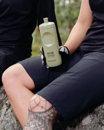 Пляшка для води Smartshake EcoBottle Squee - 500 мл приглушено зелений